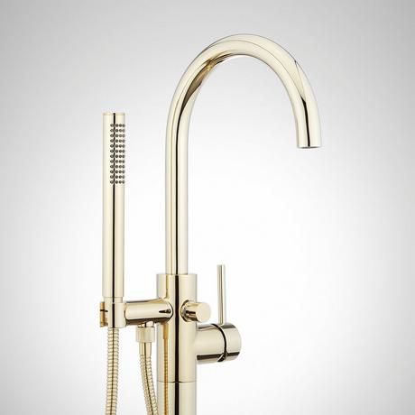 Lexia Freestanding Tub Faucet with Hand Shower