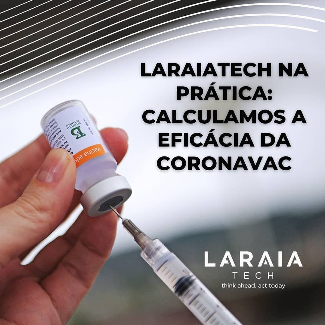 #LaraiaTech na pr&aacute;tica: aplicamos nossas metodologias no estudo da efic&aacute;cia da Coronavac. 
Venha conhecer como trabalhamos e descubra os resultados!

https://www.laraiatech.com/blog/fatos-dados-noticias-vieses-e-uma-pitada-de-estatistic