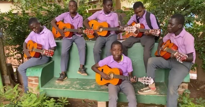 One of Raising Malawi&rsquo;s programs, @jacarandaschoolfororphans, needs your support! @madonna&rsquo;s son @senzacacona is bringing musical instruments, tools, and other supplies to the school as we speak to continue Jacaranda&rsquo;s music and art