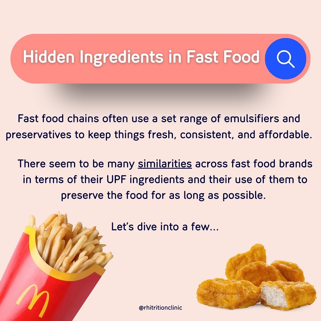 🍔WHAT&rsquo;S HIDING IN YOUR FAST FOOD🍔🔍

Fast food chains are known for consistency in flavour, texture and presentation. Think about it: a burger from your favourite fast food restaurant likely looks the same whether you&rsquo;re eating it at yo