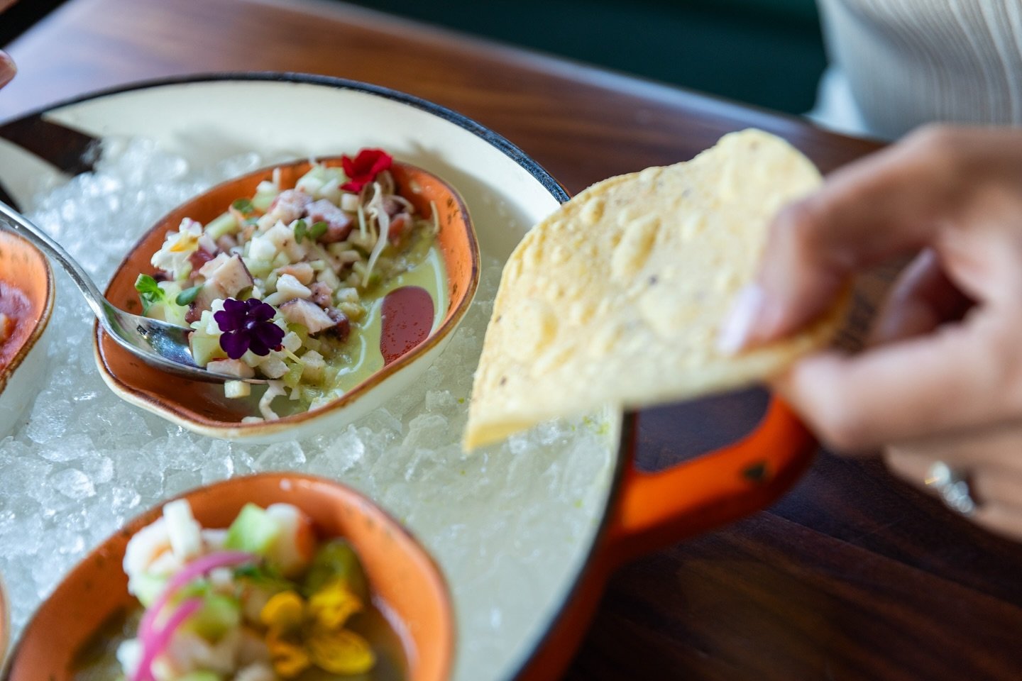 Defy this heatwave with our refreshing ceviches &amp; a $10 margarita 🌊

Which one are you craving?