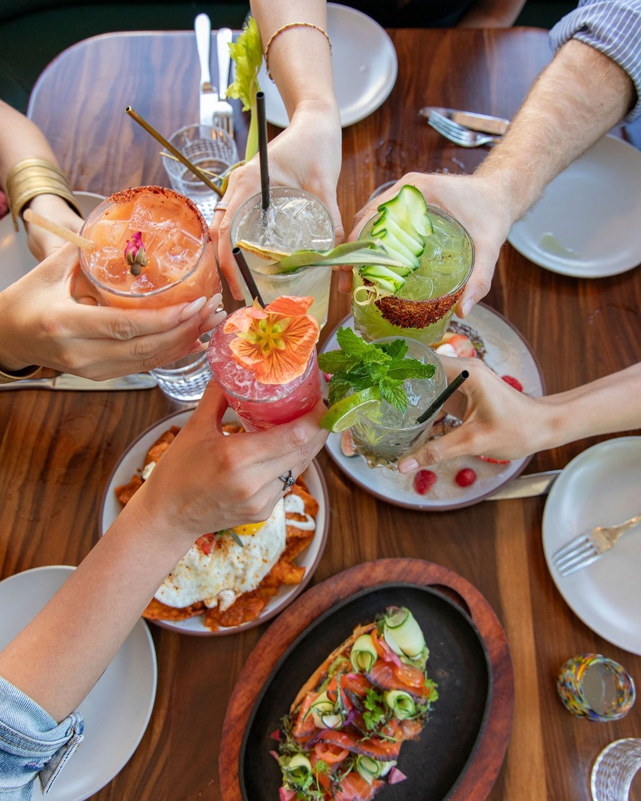 Raise a glass &amp; revel in our new Sunday Brunch experience! 

Indulge in a prix fixe menu that borrows the best savory &amp; sweet notes from Baja, starting with a &ldquo;for the table&rdquo; course inclusive of 3 delectable appetizers and followe