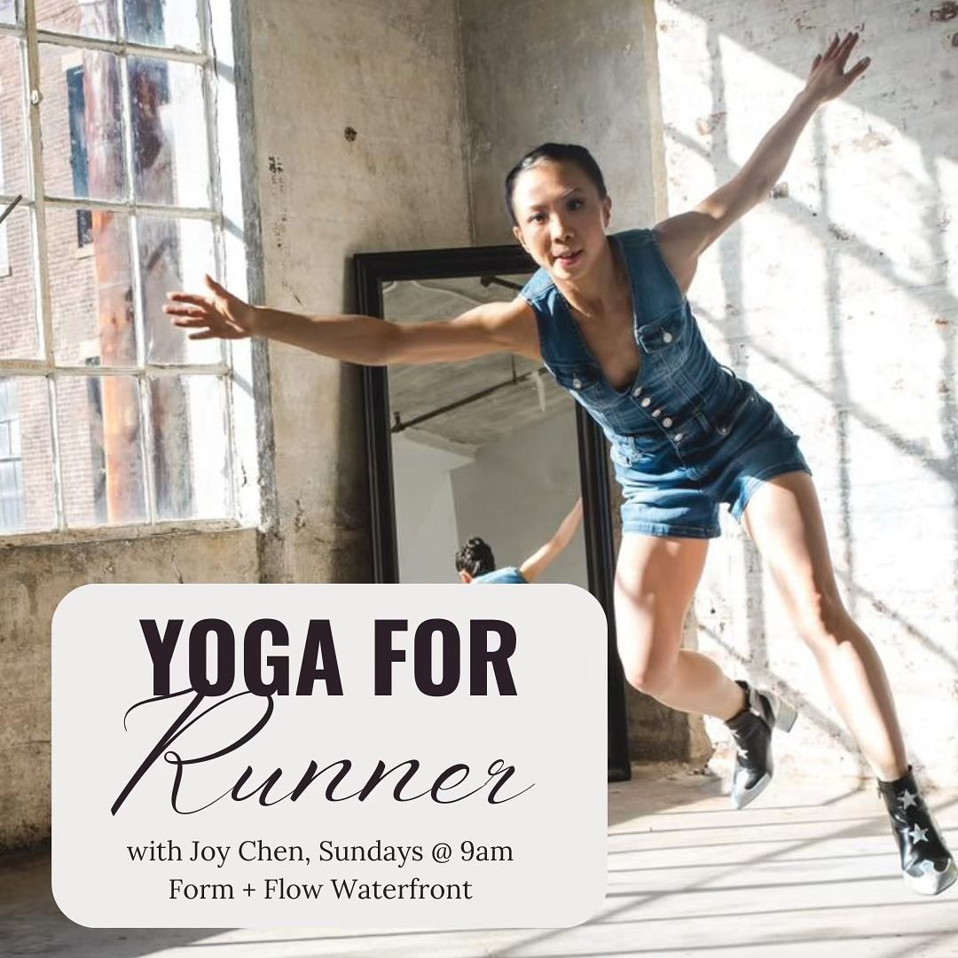 Calling all runners! 🏃&zwj;♀️🏃&zwj;♂️ Yoga for Runners class starts on Sunday at 9am! Yoga is the perfect cross-training to boost your flexibility, strength, and mental focus&mdash;without messing with your running schedule!
 
Join us for a 45-minu