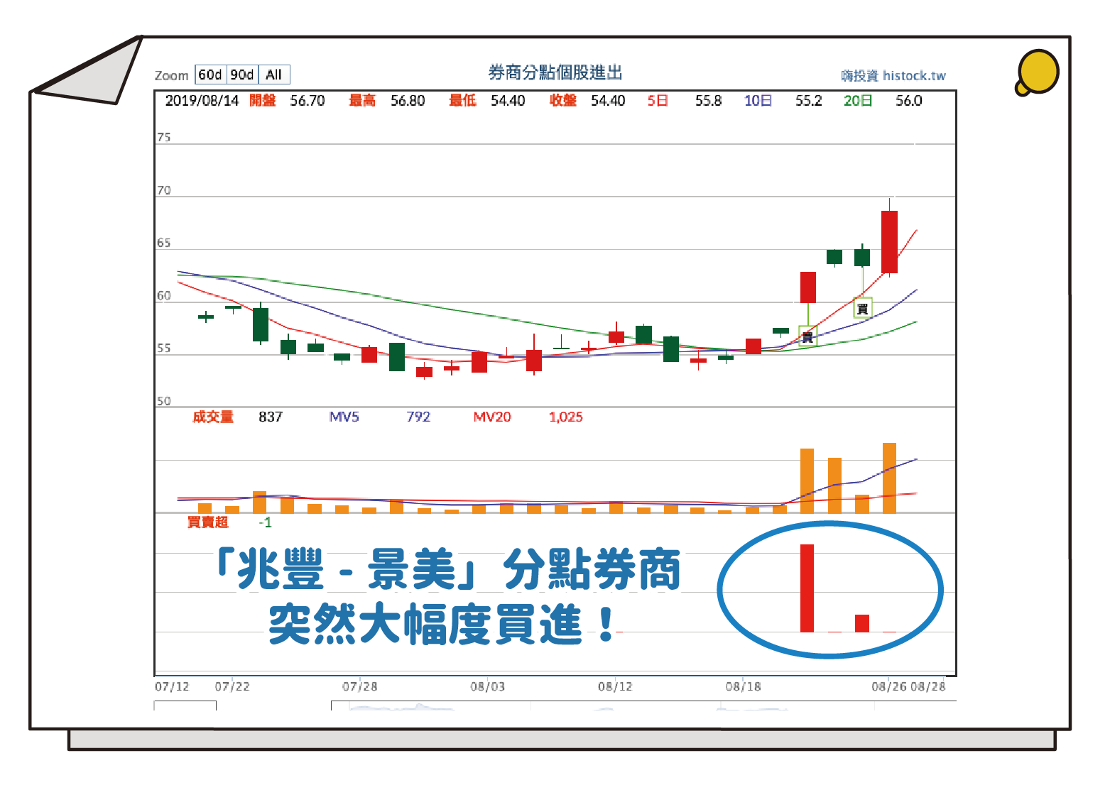 分點進出實例