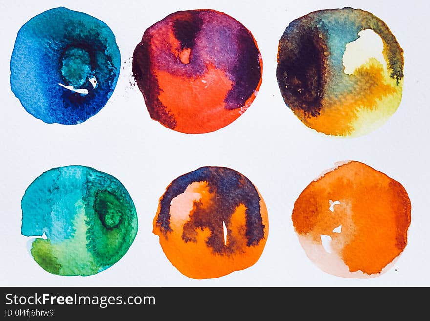 Abstract watercolor background. Abstract color background.