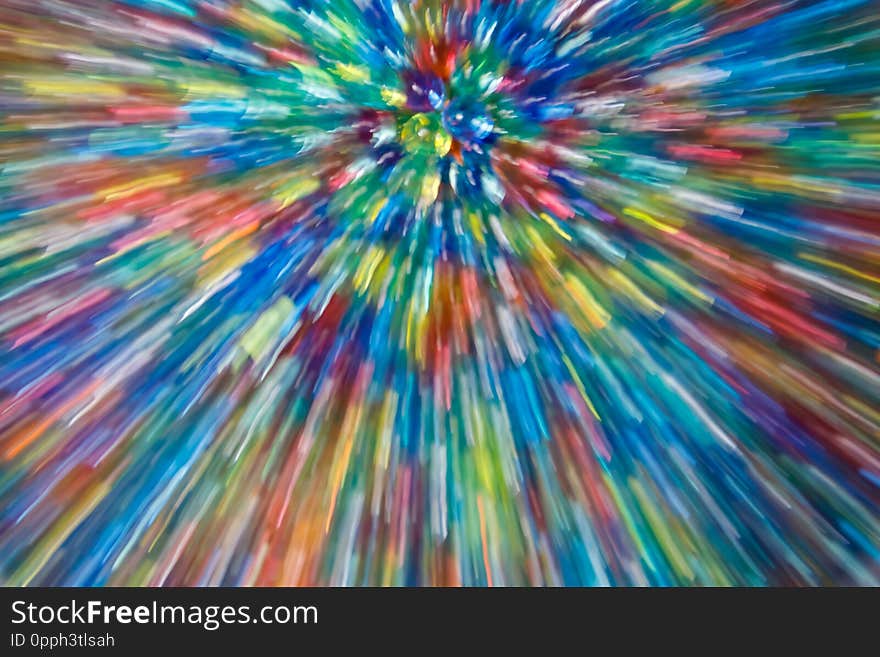 Blurred multicolored abstract background. Abstract colorful bokeh