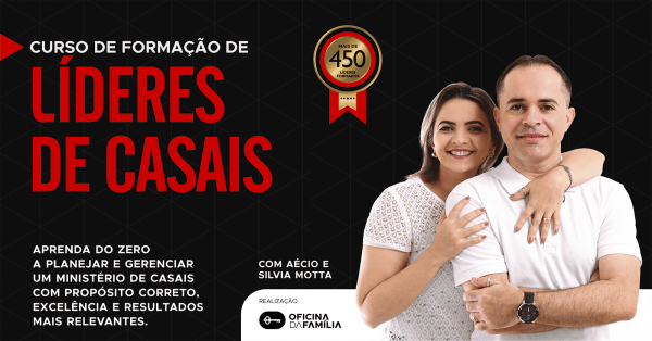 Banner Formação de Líderes de Ministério de Casais  |  ONLINE