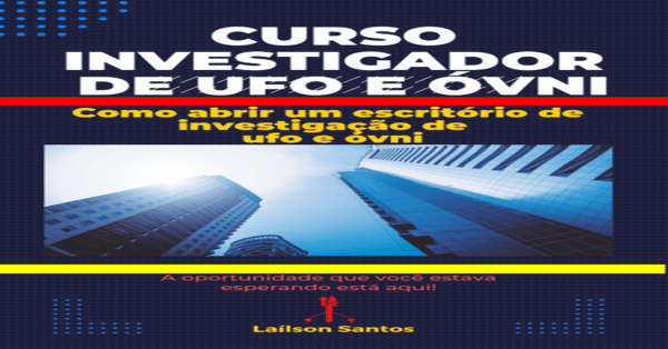 Banner CURSO INVESTIGADOR DE UFO E ÓVNI