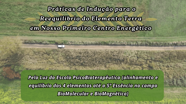 Banner Práticas para o reequilíbrio da Força do Elemento Terra em Nosso Primeiro Centro Energético.