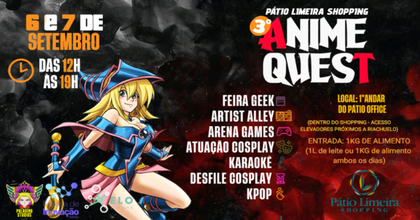 Banner AnimeQuest 3 LIMEIRA