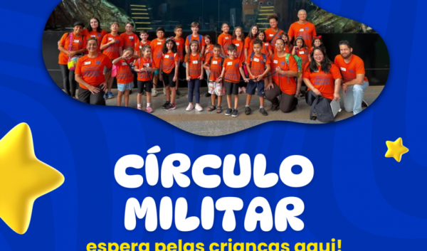 Banner Colônia de Férias do Círculo Militar