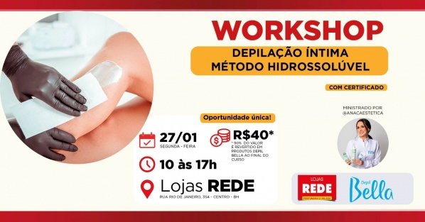 Banner DEPILAÇÃO ÍNTIMA MÉTODO HIDROSSOLÚVEL