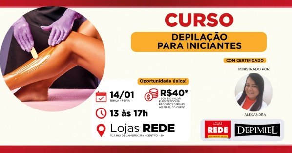 Banner DEPILAÇÃO PARA INICIANTES