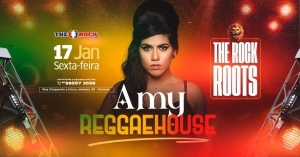 Banner AMY REGGAEHOUSE 17/01/25 - THE ROCK ROOTS.