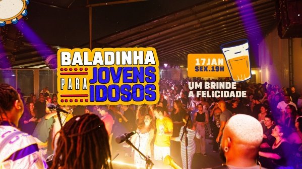 Banner Baladinha pra Jovens Idosos :: Um brinde à Felicidade