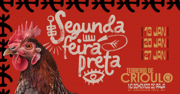 Banner Terreiro de Crioulo - Segunda Feira Preta