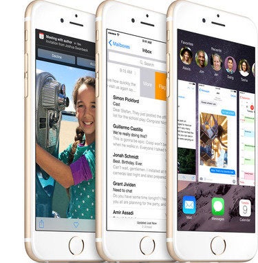 Apple iOS 8 on the iPhone