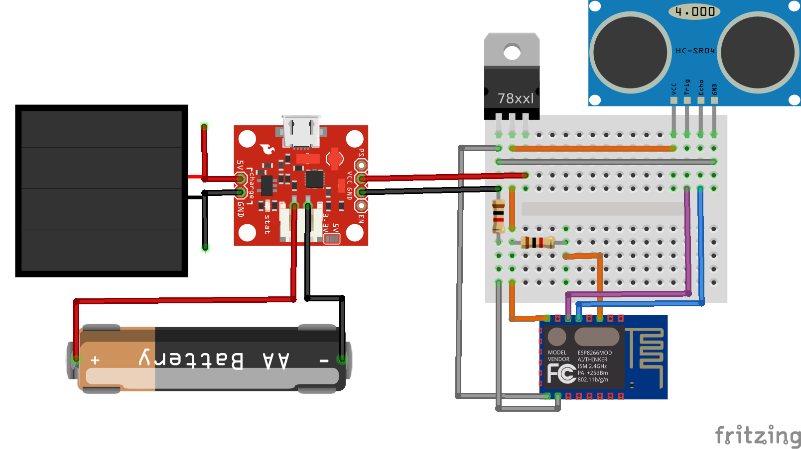 Water Tank Level Automation Using Esp8266 And Hc Sr04 - vrogue.co