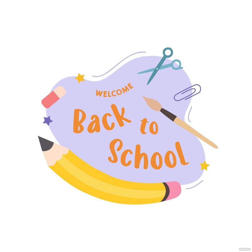 Welcome Back To School Clipart