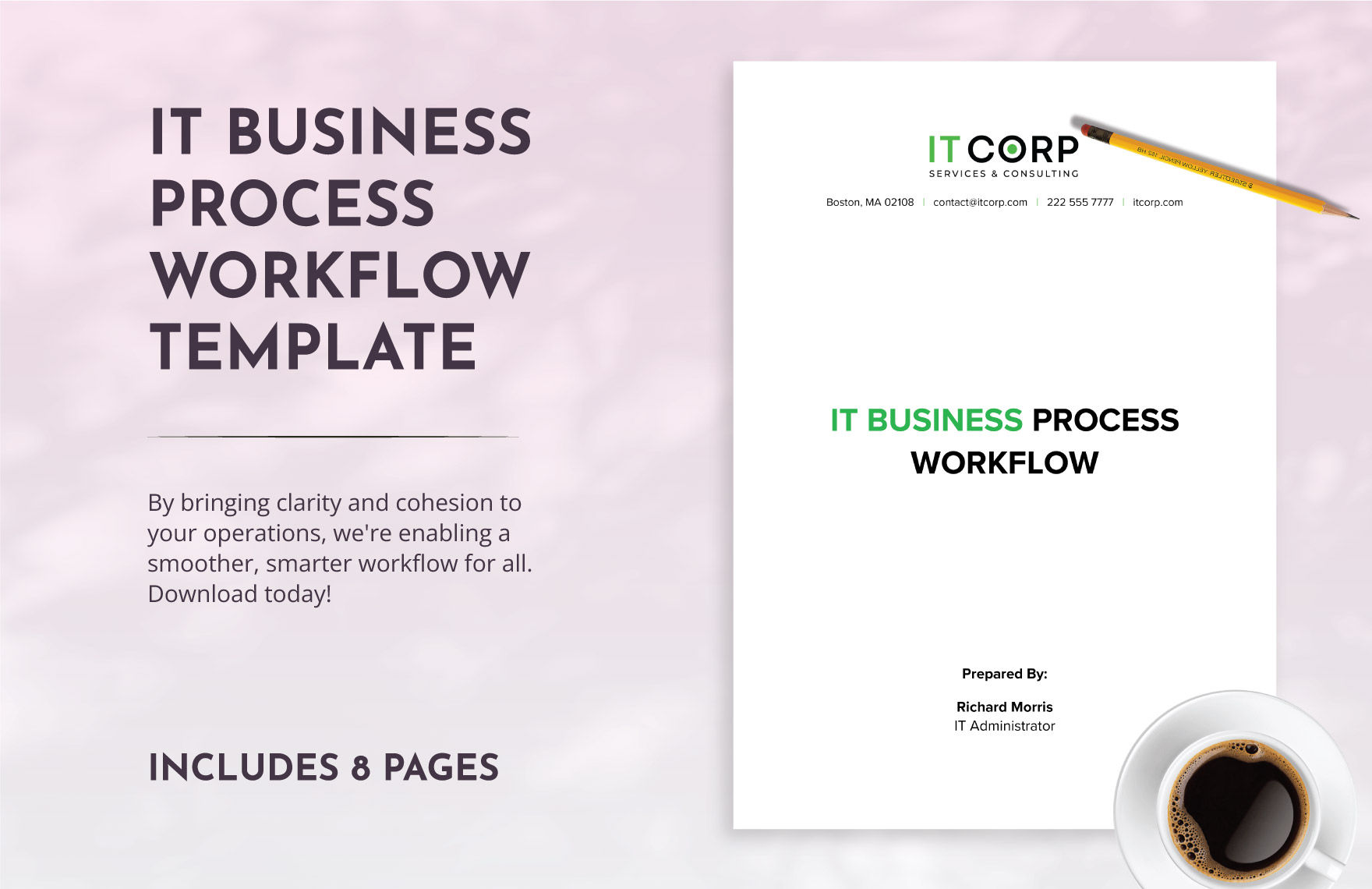 IT Business Process Workflow Template