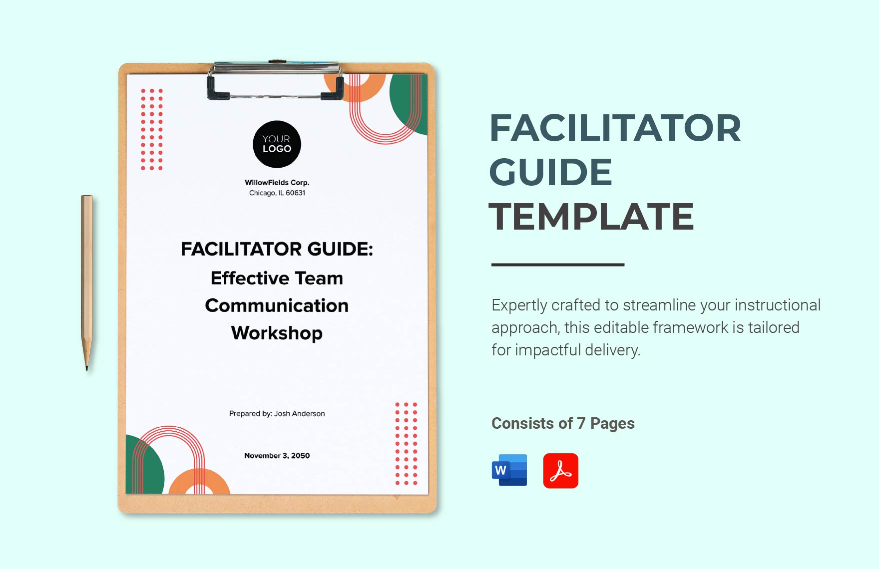 Facilitator Guide Template in Word, PDF - Download | Template.net