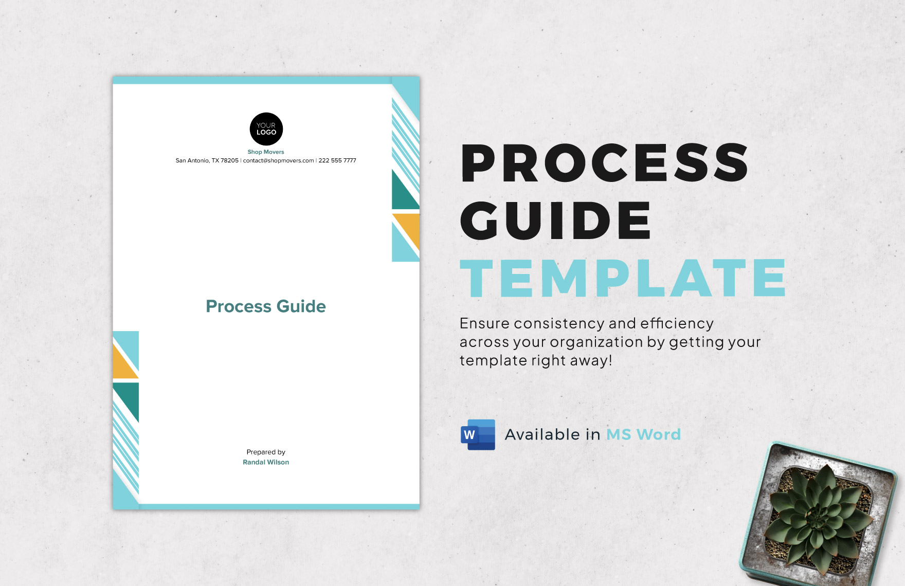 Process Guide Template in Word - Download | Template.net