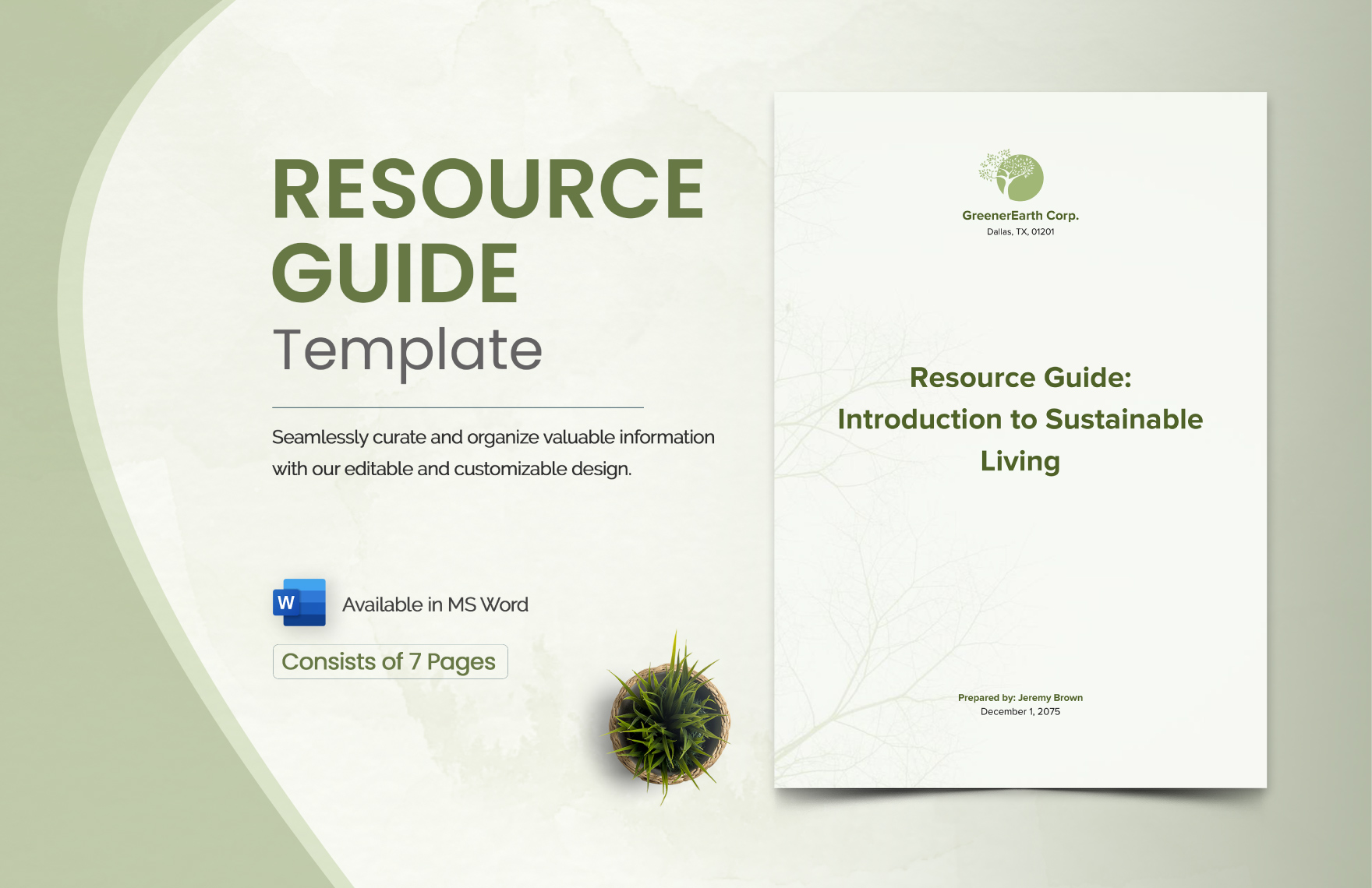 Resource Guide Template in Word - Download | Template.net