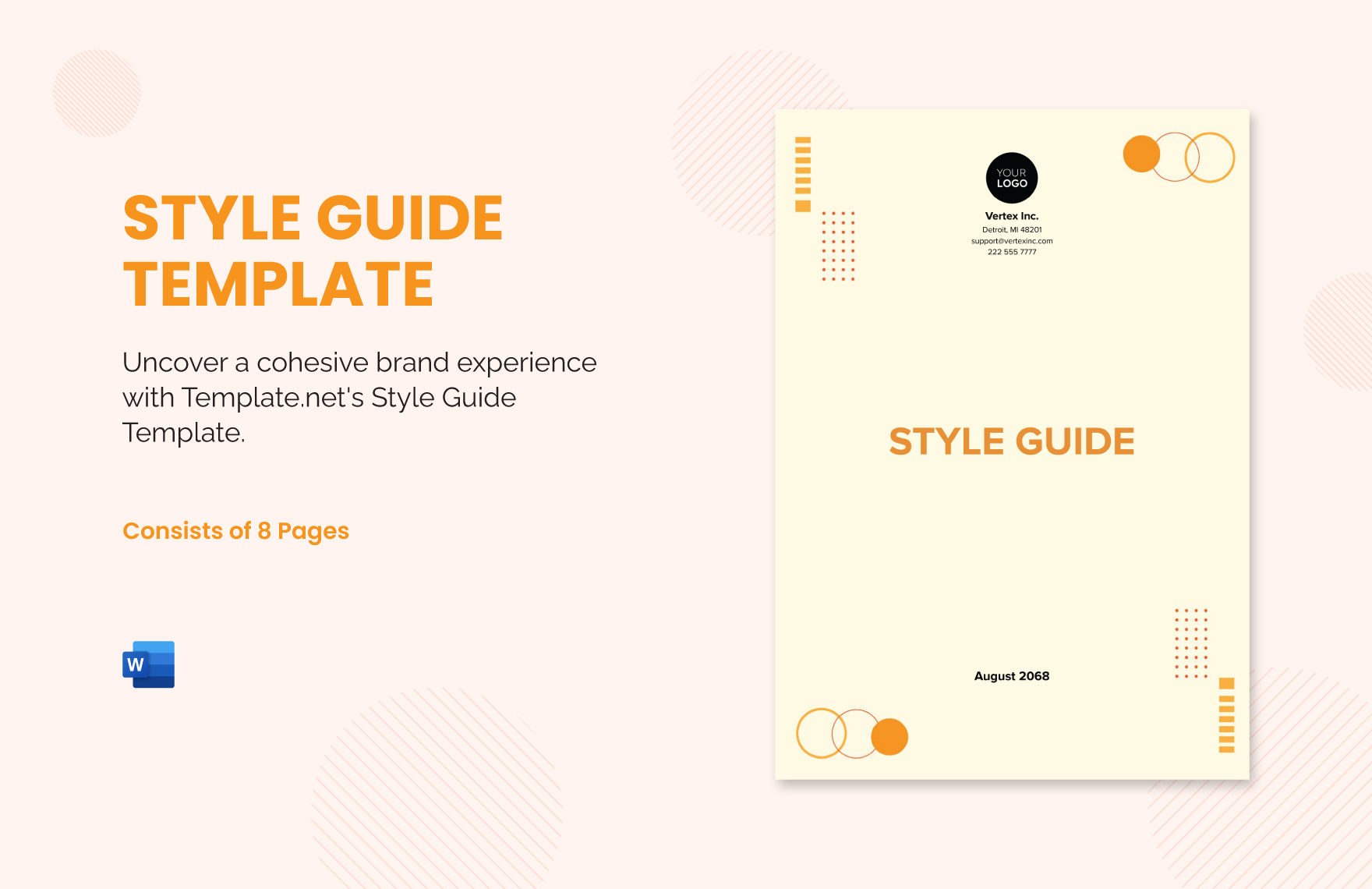 Style Guide Template in Word - Download | Template.net