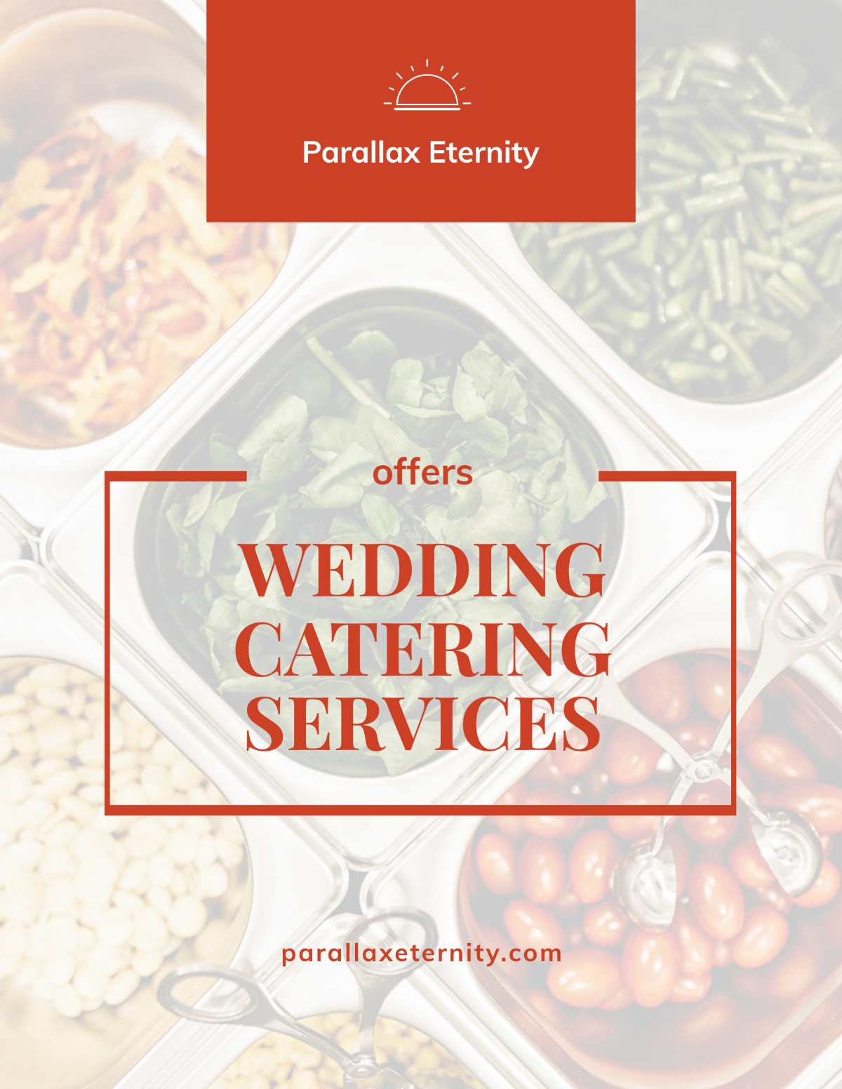 Wedding Catering Flyer Template - Edit Online & Download