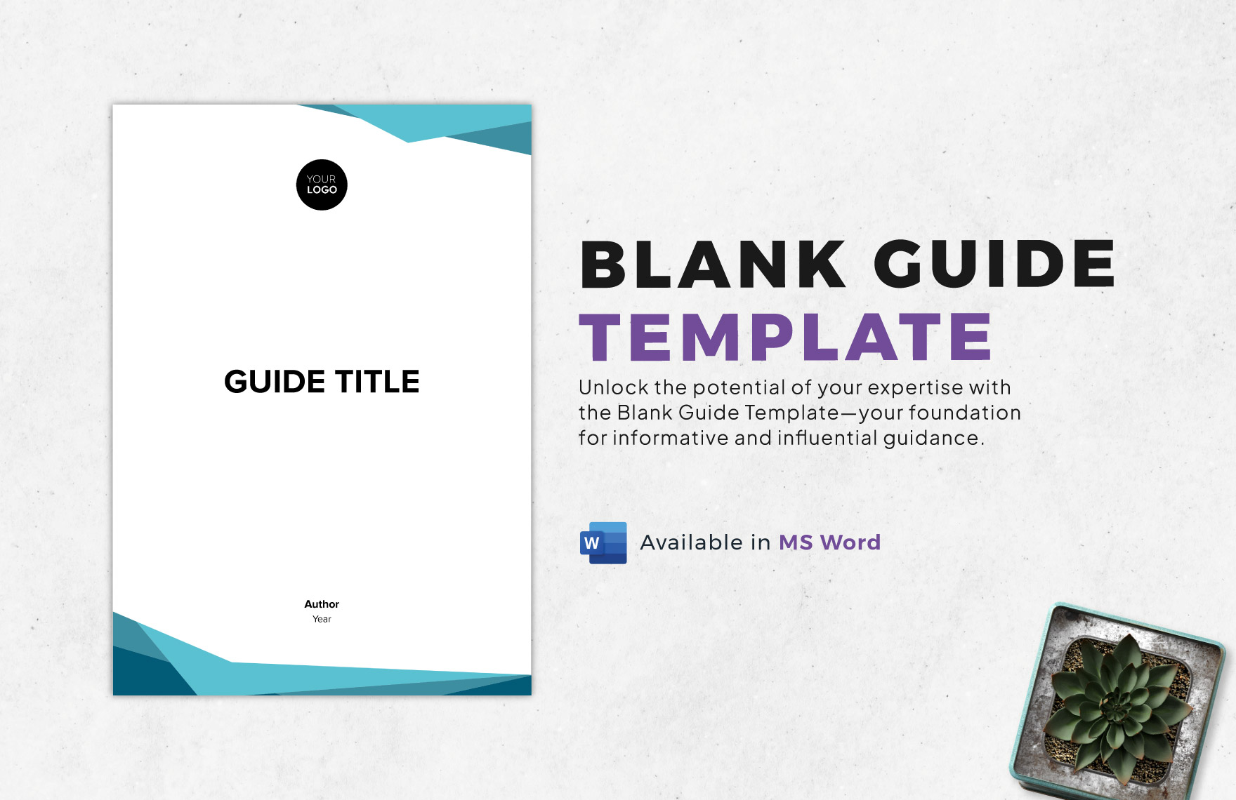 Blank Guide Template in Word - Download | Template.net