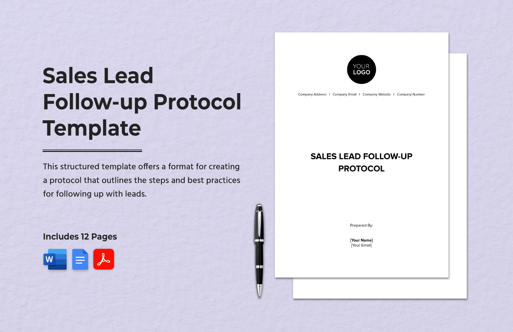 Sales Lead Follow-up Protocol Template