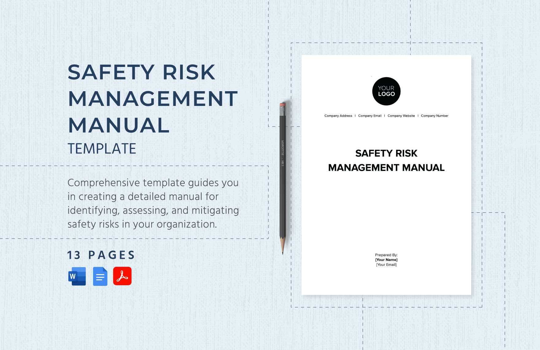 Safety Risk Management Manual Template