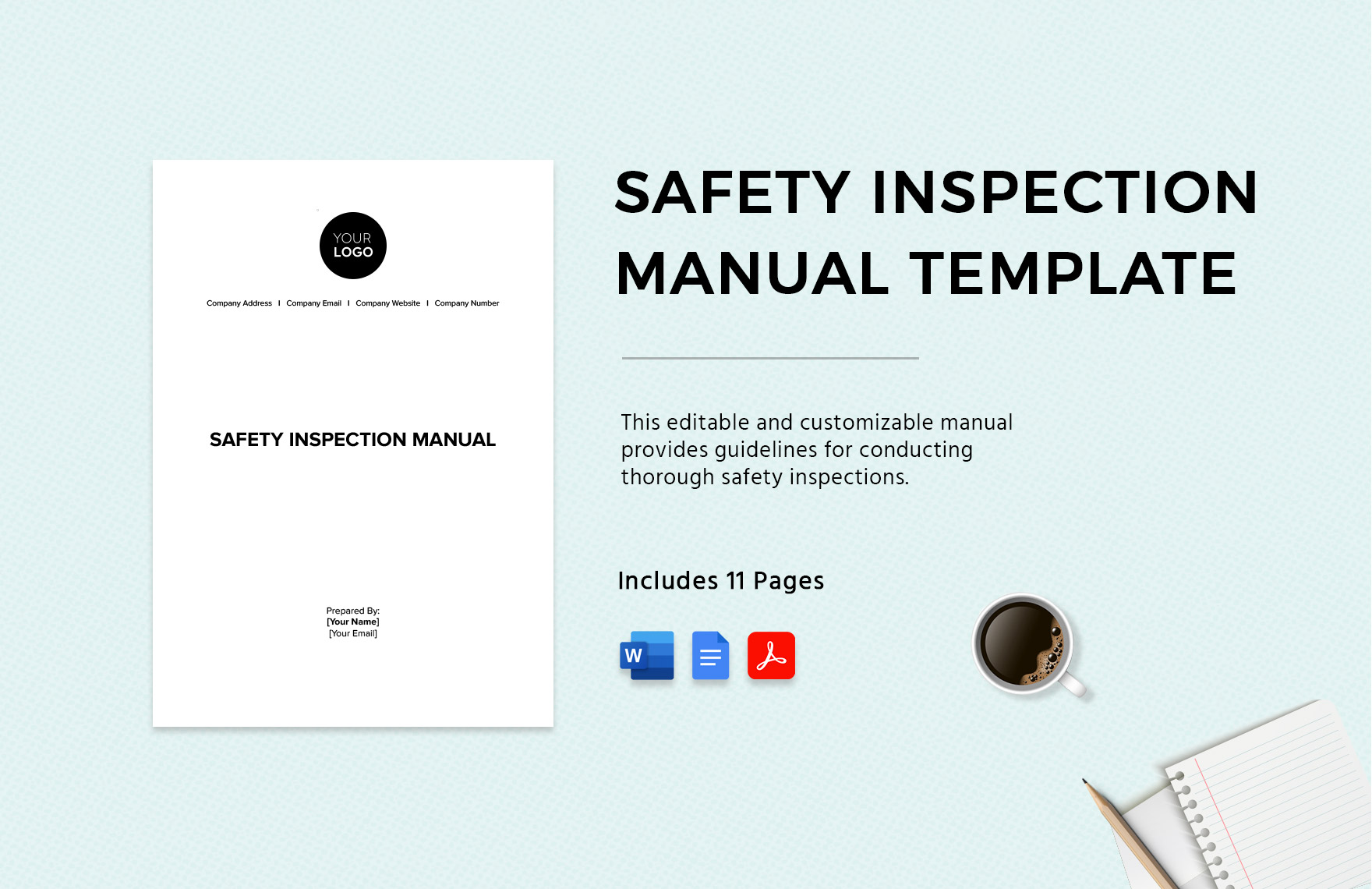 Safety Inspection Manual Template