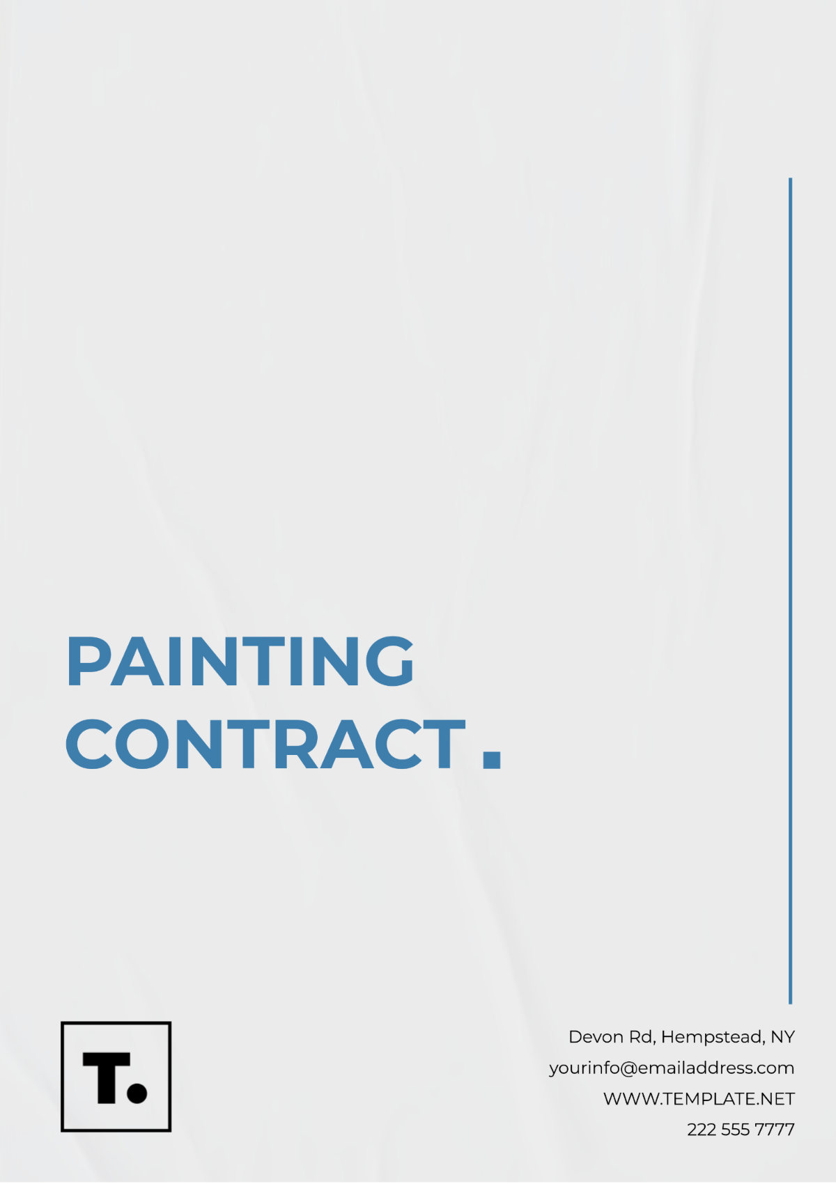 Free Painting Contract Template