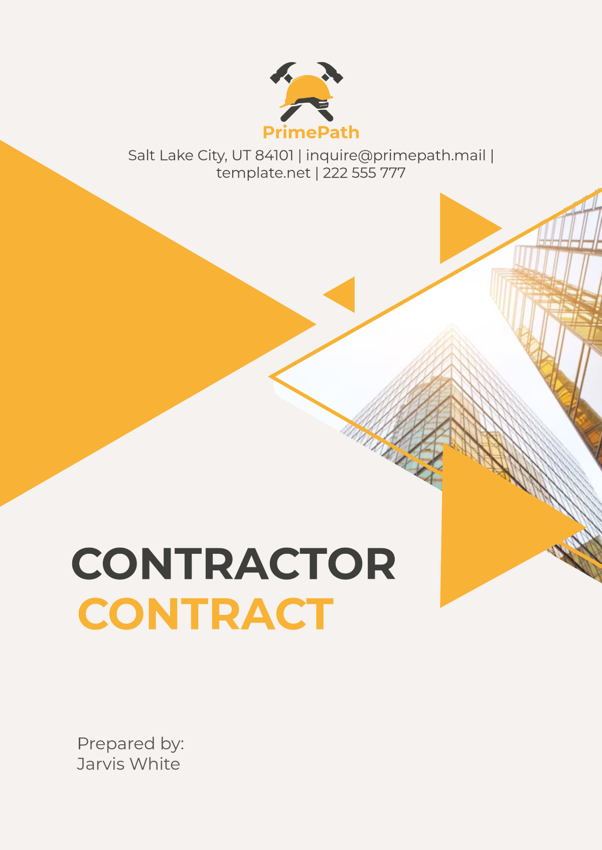 Free Contractor Contract Template