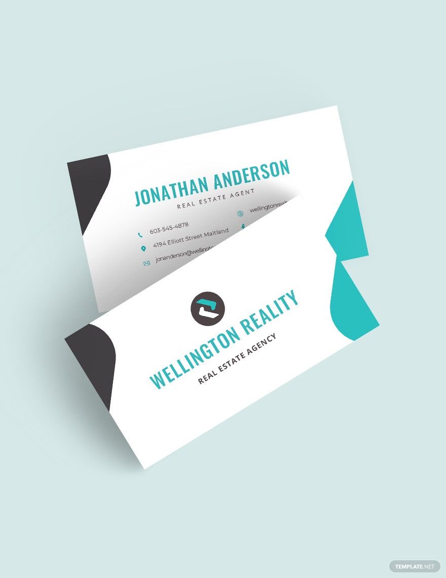 Agency Business Card Template in Publisher, Pages, Word, Google Docs, PDF - Download | Template.net