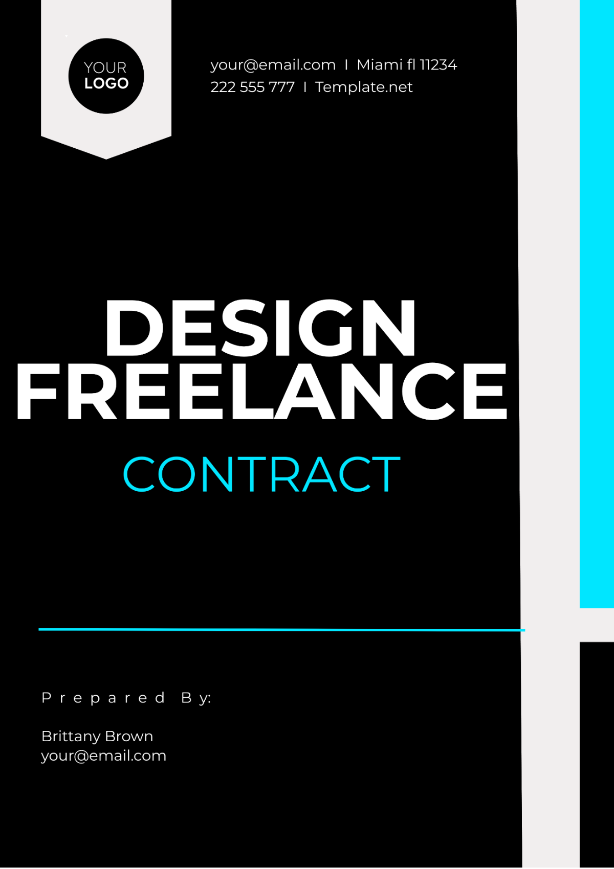 Free Design Freelance Contract Template