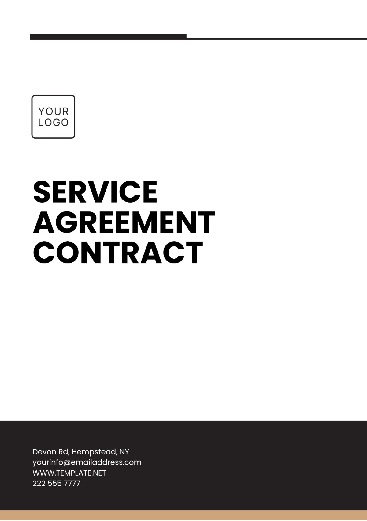 Free Service Agreement Contract Template