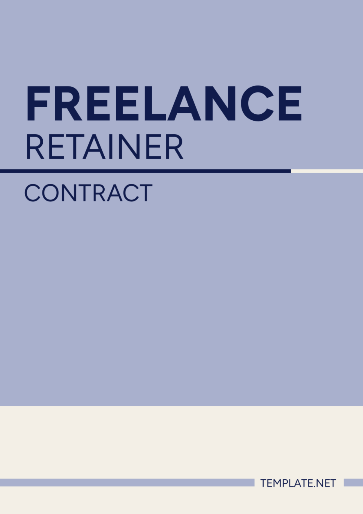 Freelance Retainer Contract Template