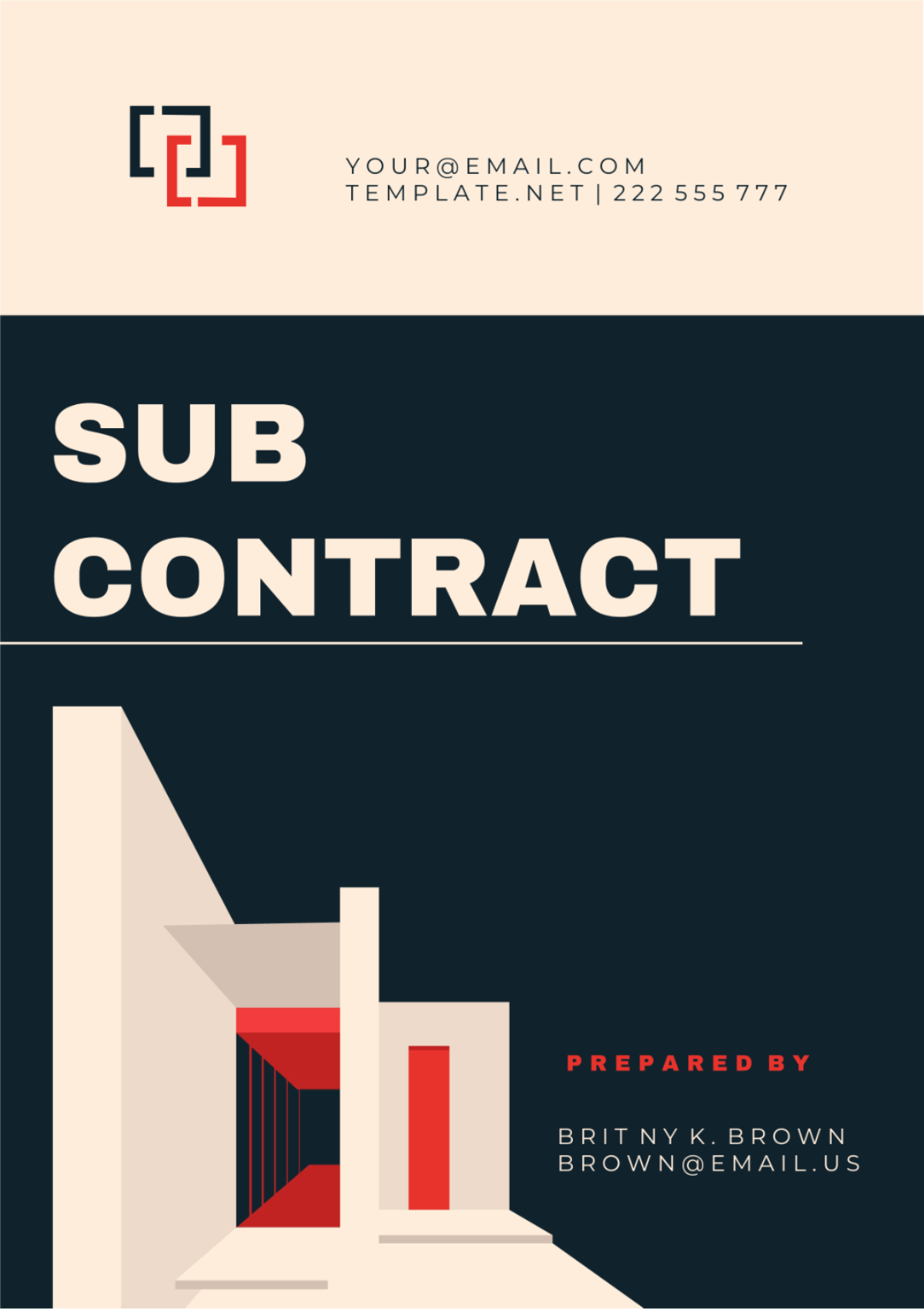 Free Sub Contract Template