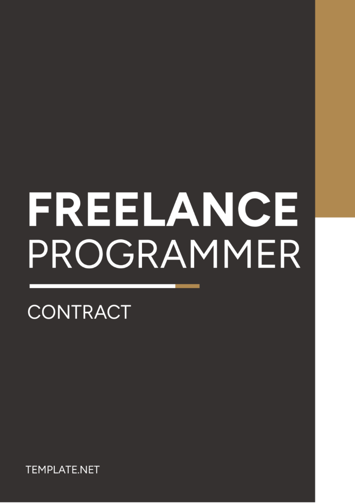 Freelance Programmer Contract Template