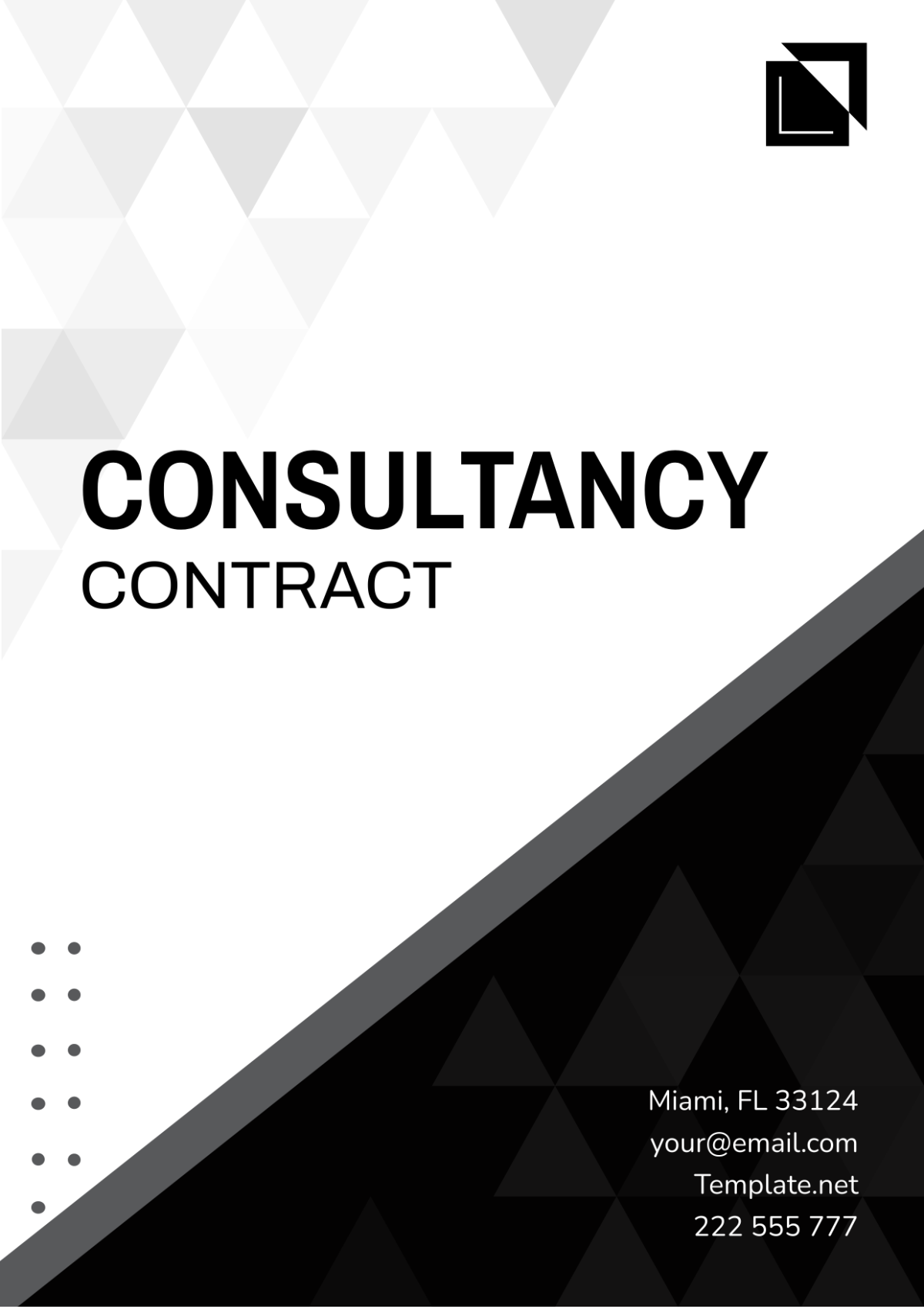 Free Consultancy Contract Template