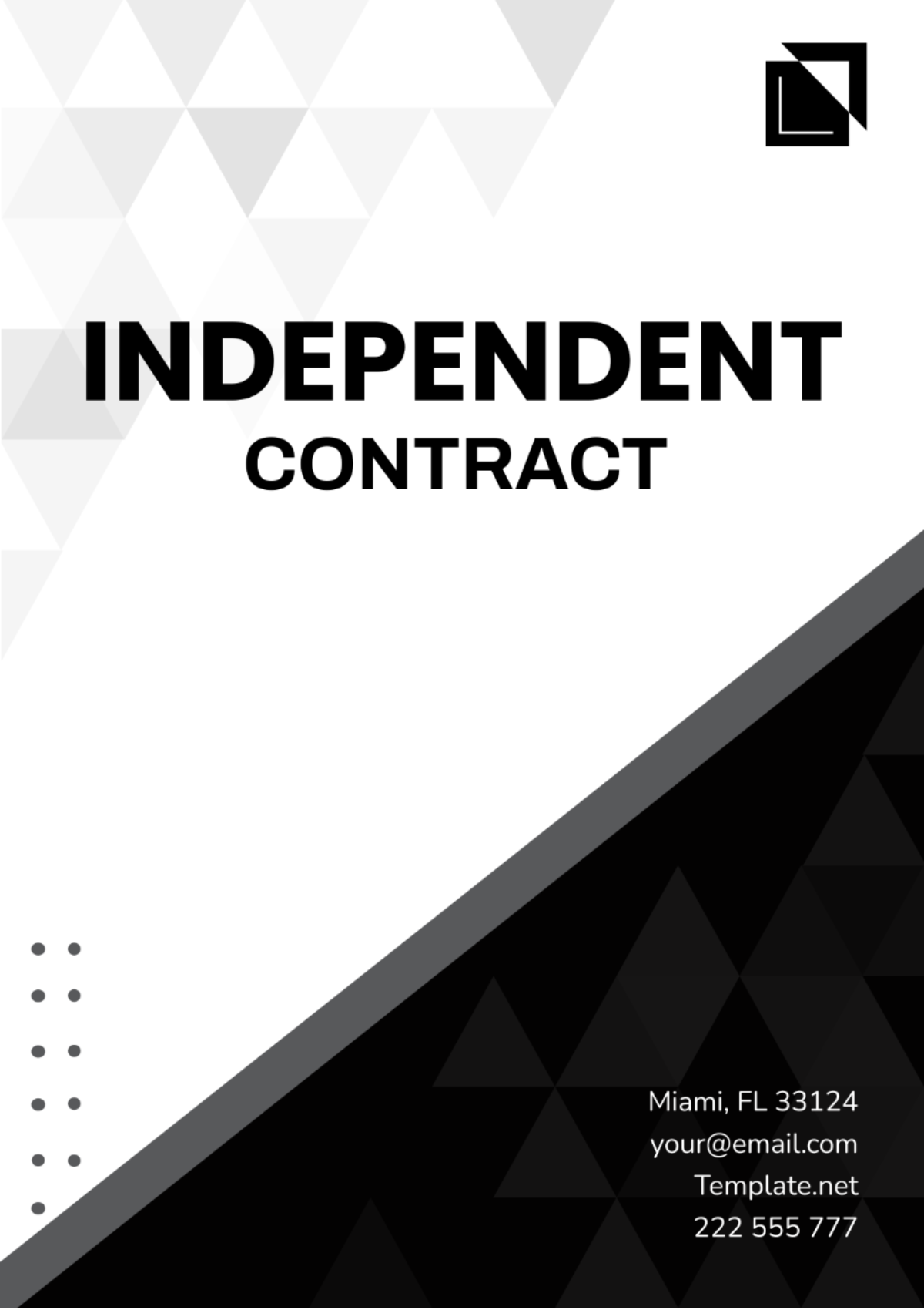 Free Independent Contract Template