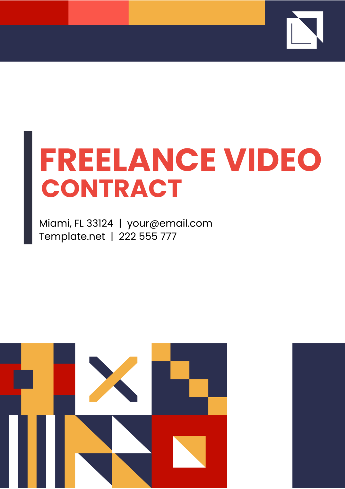 Freelance Video Contract Template