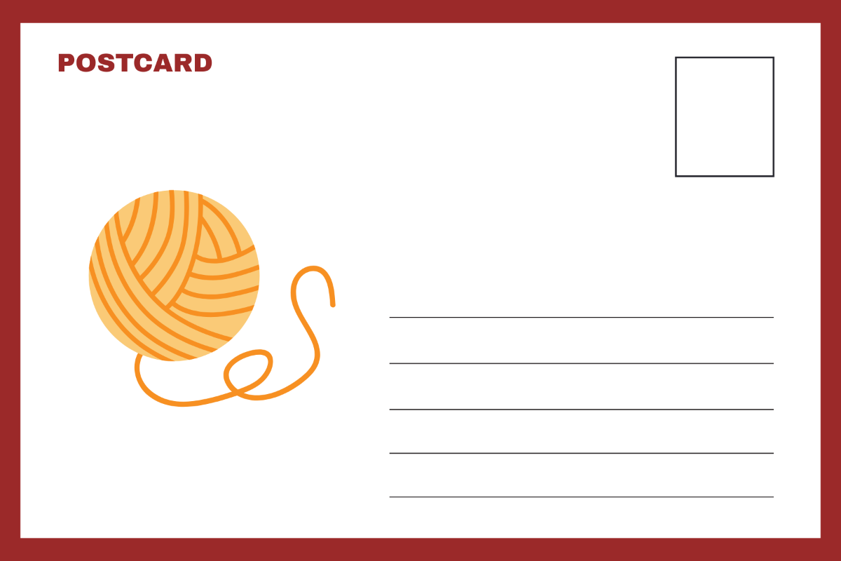 Free Postcard Template