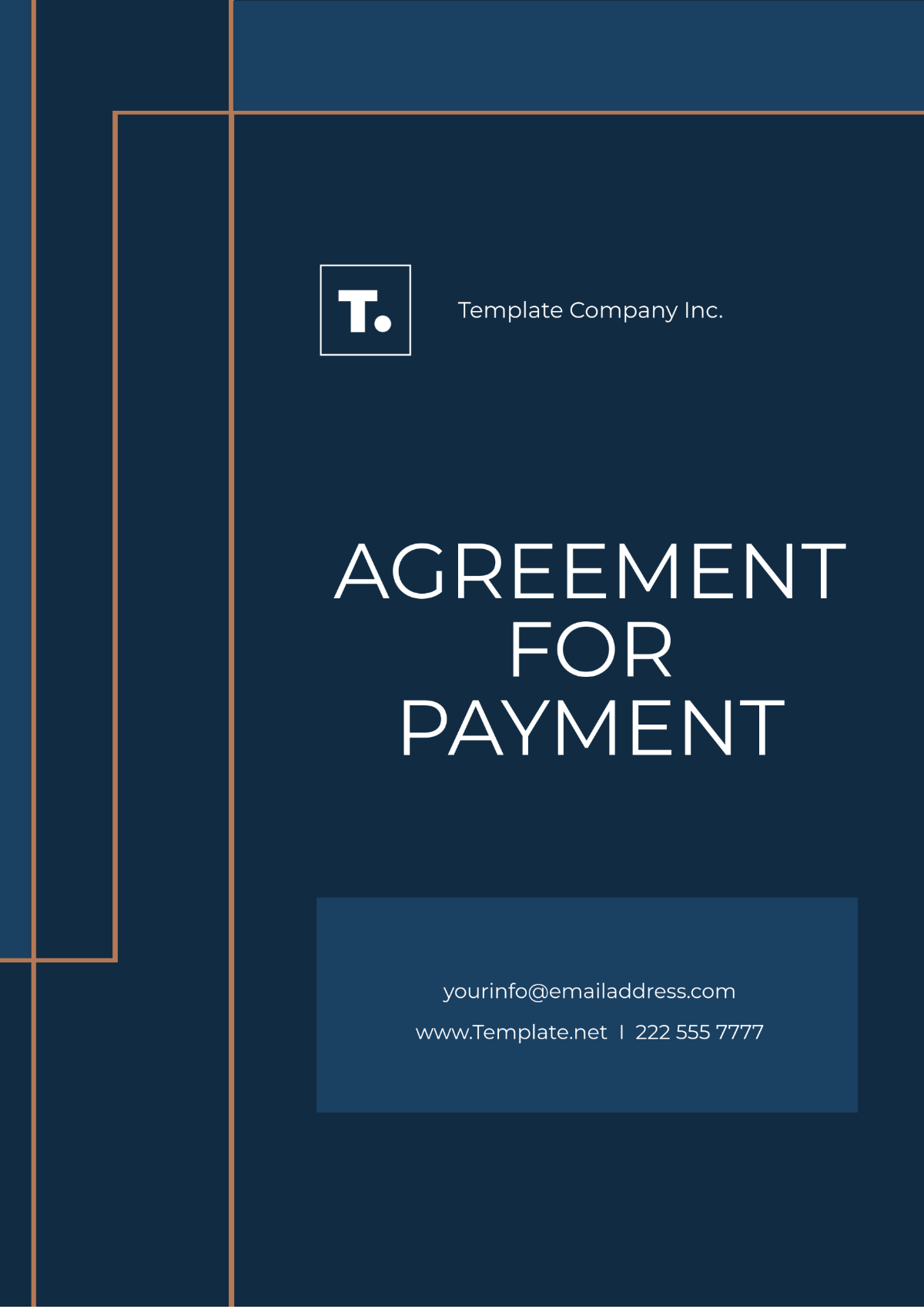 Free Agreement Template for Payment