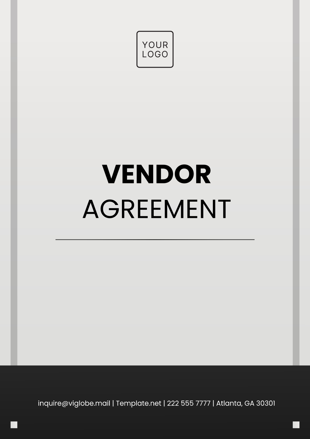 Free Vendor Agreement Template