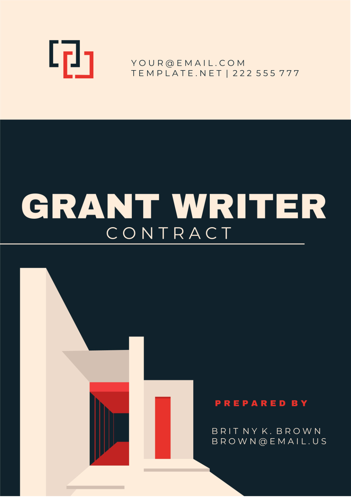 Free Grant Writer Contract Template