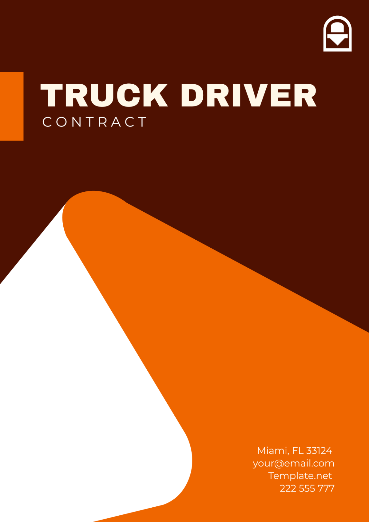 Free Truck Driver Contract Template