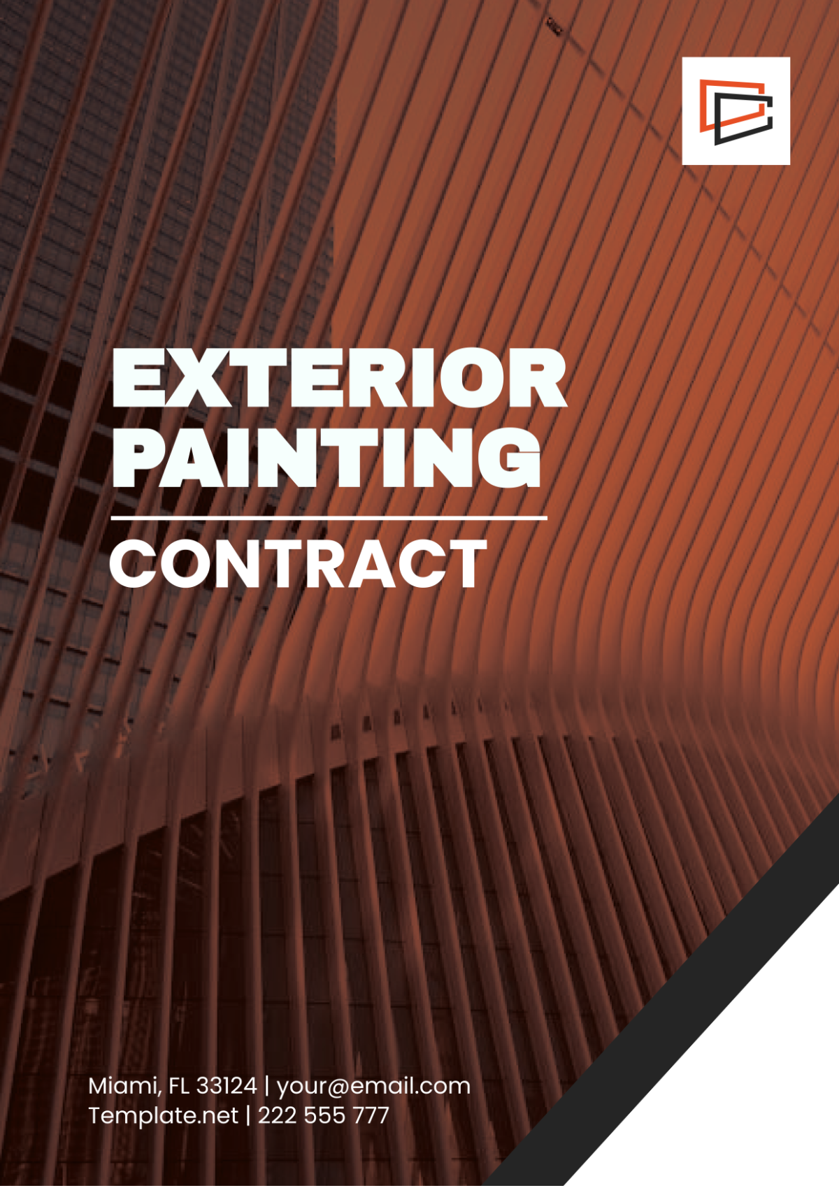 Free Exterior Painting Contract Template